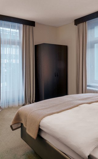 Das Villa Doppelzimmer Standard im Morosani "Schweizerhof"