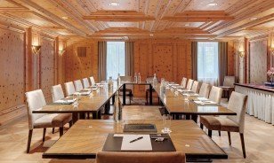 Arvenstube at the Morosani Hotel in Davos