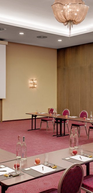 Prepared conference room "Gardenhall" in Davos