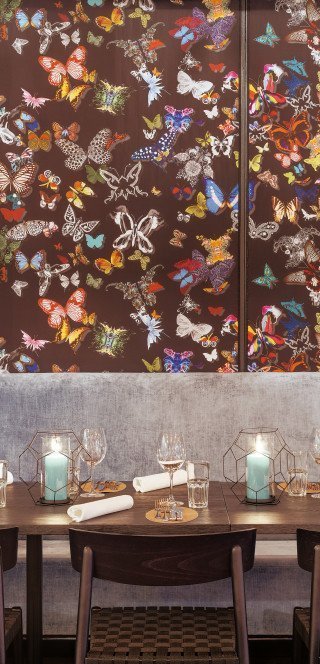 Poststube Modern interior of the "Poststube" in Davos