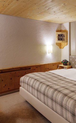 Einzelzimmer Standard im Morosani Posthotel in Davos