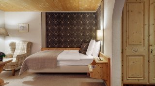 Single sport room of the Morosani "Posthotel" in Davos