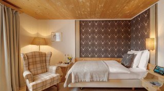 Single Sport Room of the Morosani "Posthotel" in Davos