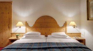 Double Standard Room at the Morosani "Posthotel" in Davos