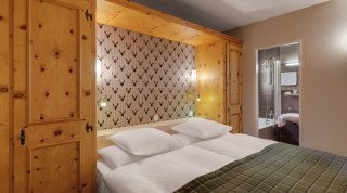 Double sport room at the Morosani "Posthotel" in Davos