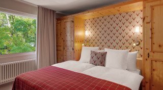 Double sport room at the "Haus Poschiavo" in Davos