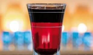 Deadpool Shot in Pop-up-Shot-Bar des Morosani Hotels