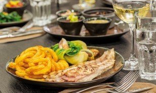 Pöstli Grill Meal in Morosani Post Hotel