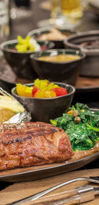 Pöstli Grill Fleischgericht im Pöstli Grill Restaurant