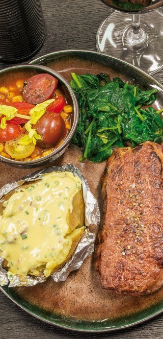 Pöstli Grill Fleischgericht im Pöstli Grill Restaurant