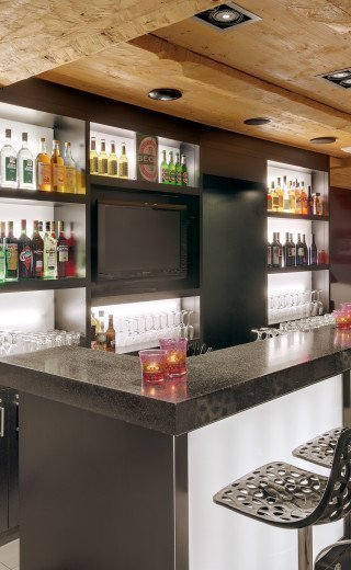 The counter of the "Pöstli Corner" in Davos