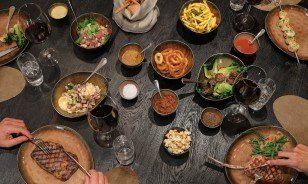 Pöstli Grill Meal in Morosani Post Hotel