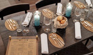 Pöstli Grill Table in Morosani Post Hotel