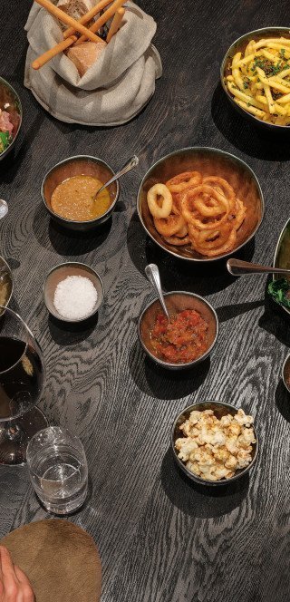 Pöstli Grill mit vielen kleinen Gerichten