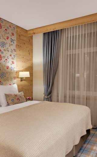 Superior Zimmer im Morosani "Schweizerhof" in Davos