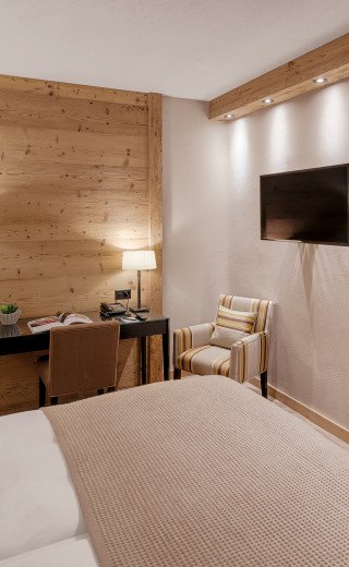 Junior Suite im Morosani "Schweizerhof" in Davos