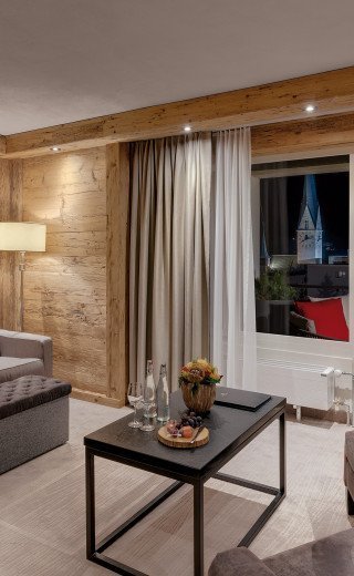 Die Suite im Morosani "Schweizerhof" mit zwei Schlafzimmern