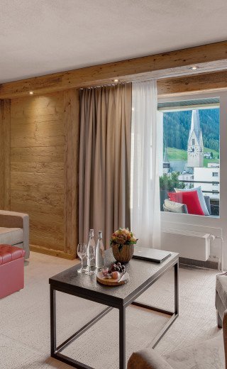 Schlafzimmer der Suite mit 2 Schlafzimmern