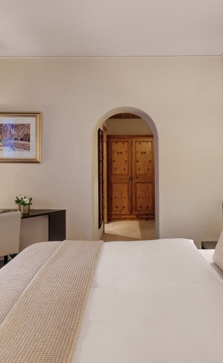 Die Zimmer der Villa des Morosani "Schweizerhof" in Davos