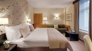 Villa room at the Morosani "Schweizerhof" in Davos