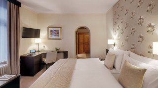 Villa room at the Morosani "Schweizerhof" in Davos